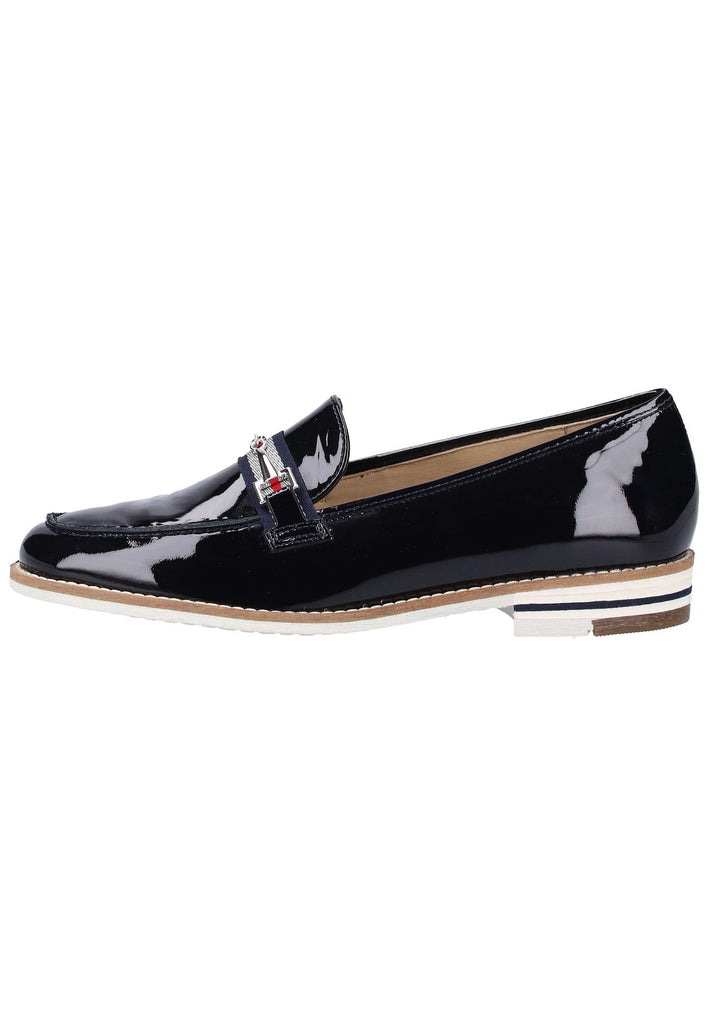 ara Slipper Leder Blau