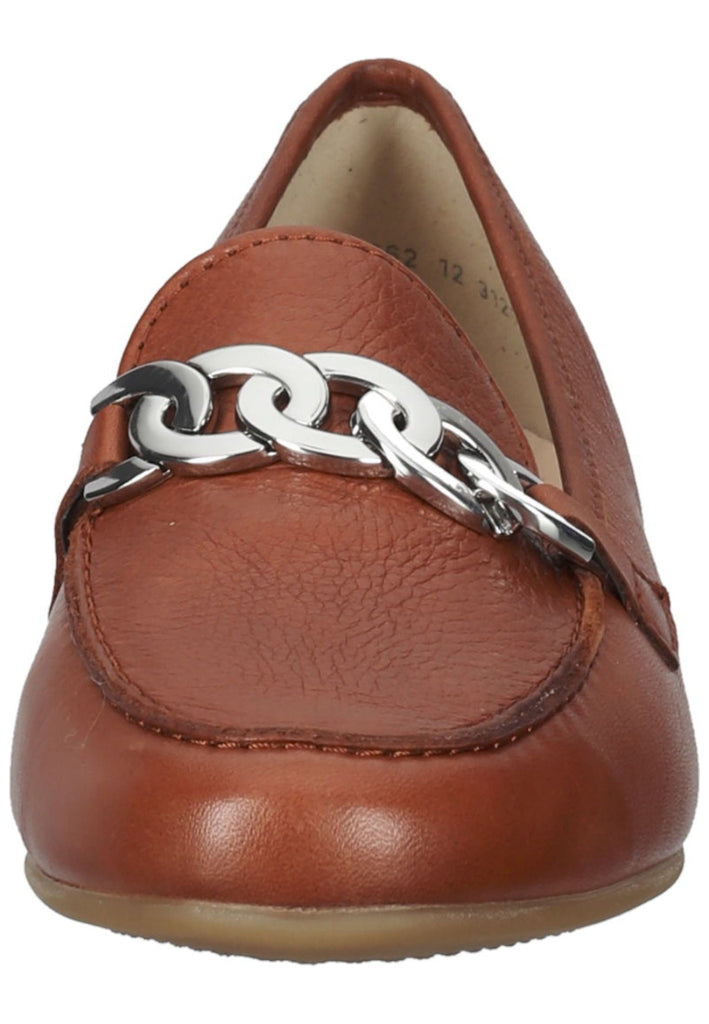 ara Slipper Leder Brandy