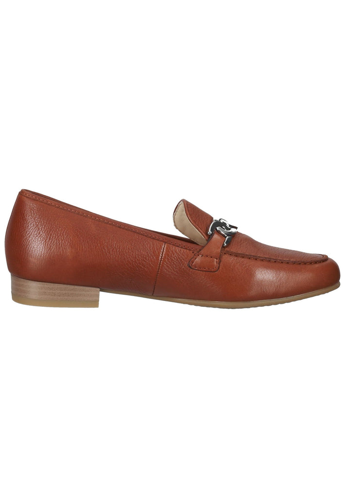 ara Slipper Leder Brandy