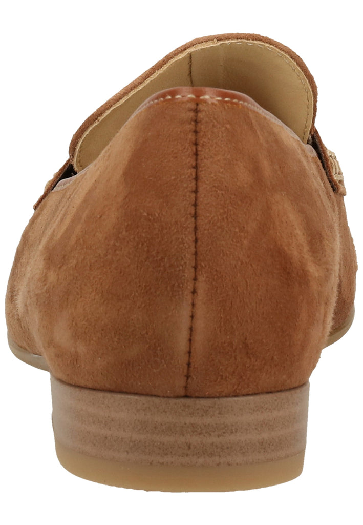 ara Slipper Leder Cognac