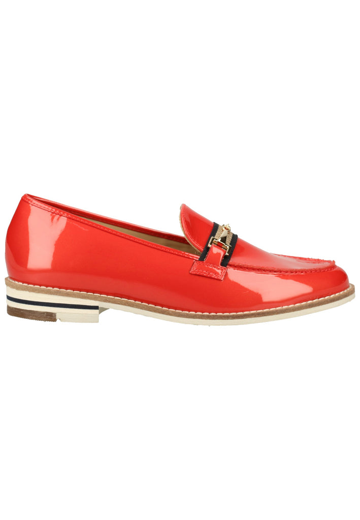 ara Slipper Leder Coral Lack