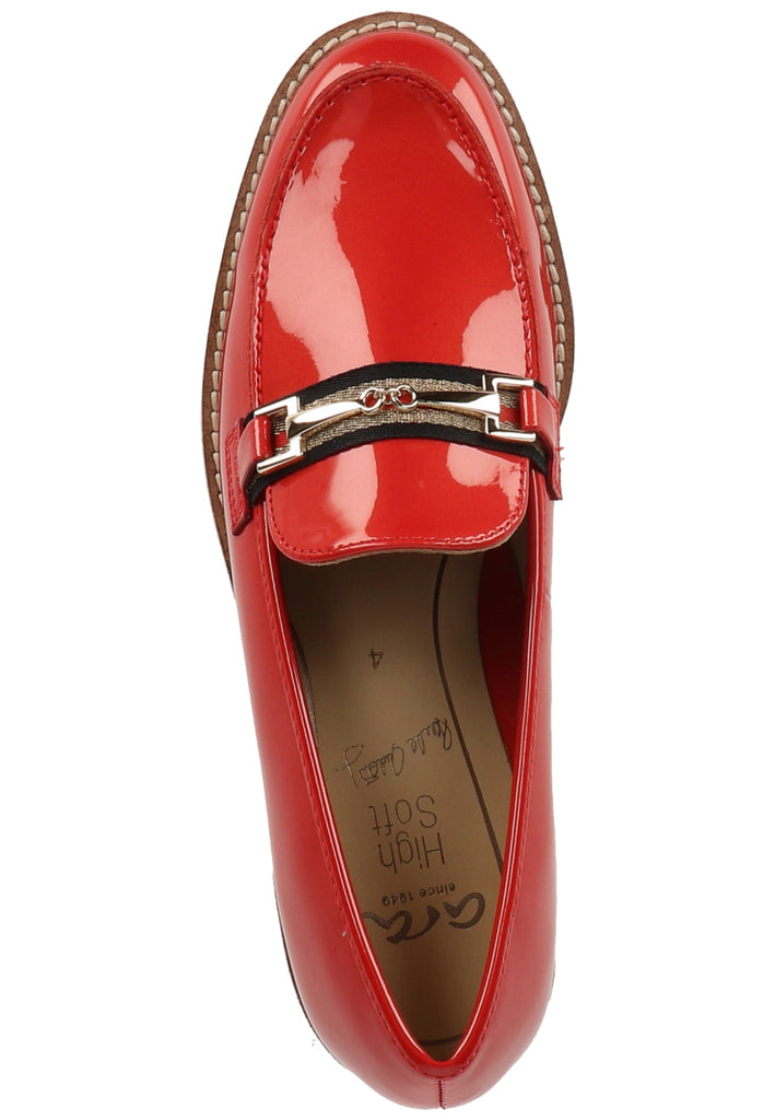 ara Slipper Leder Coral Lack