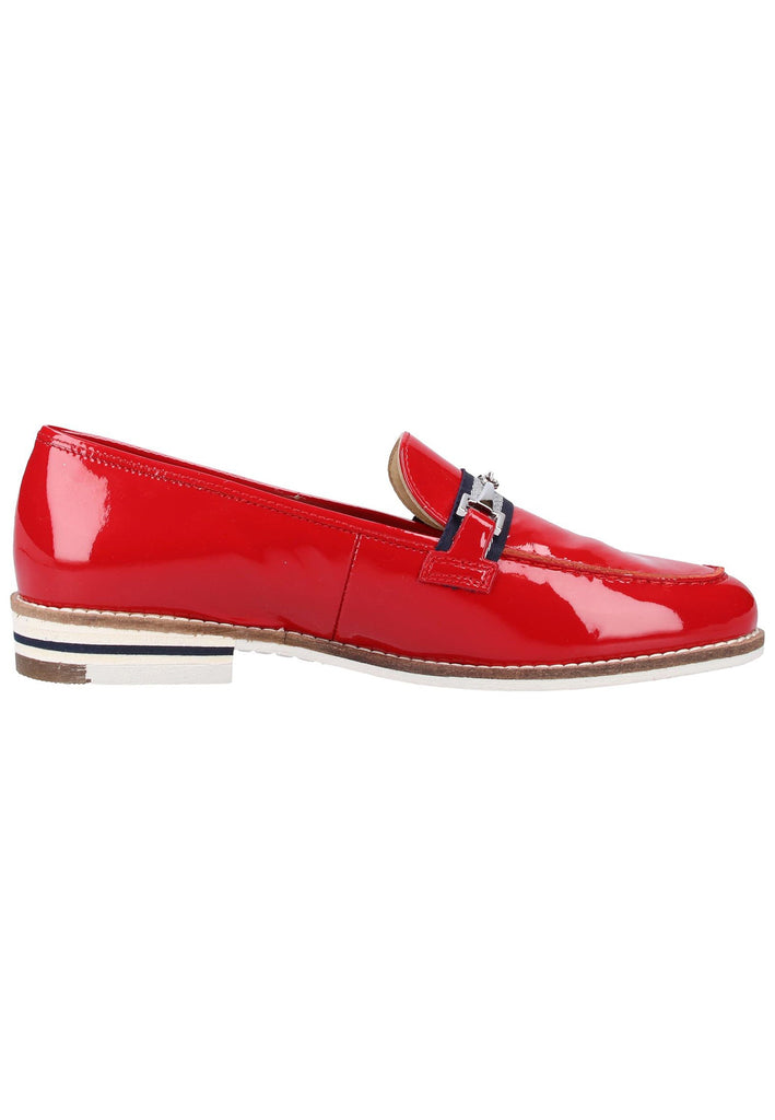 ara Slipper Leder Rot