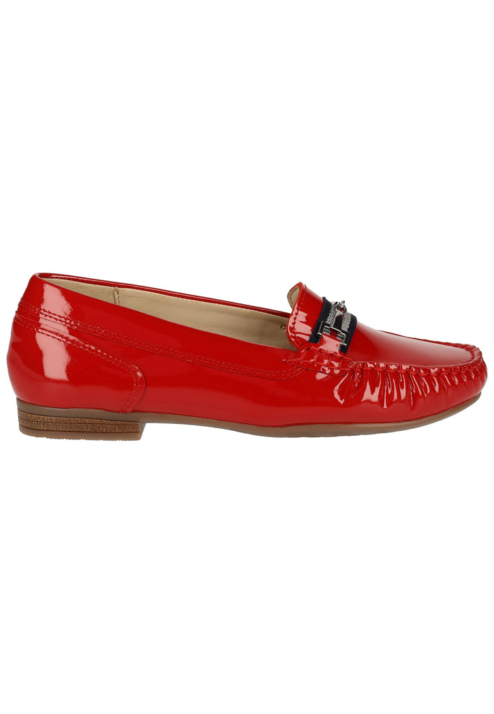 ara Slipper Leder Rot Lack