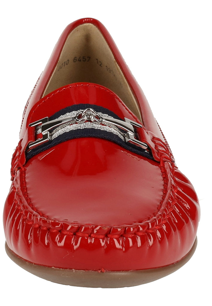 ara Slipper Leder Rot Lack
