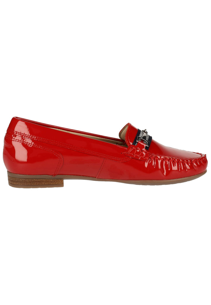 ara Slipper Leder Rot Lack