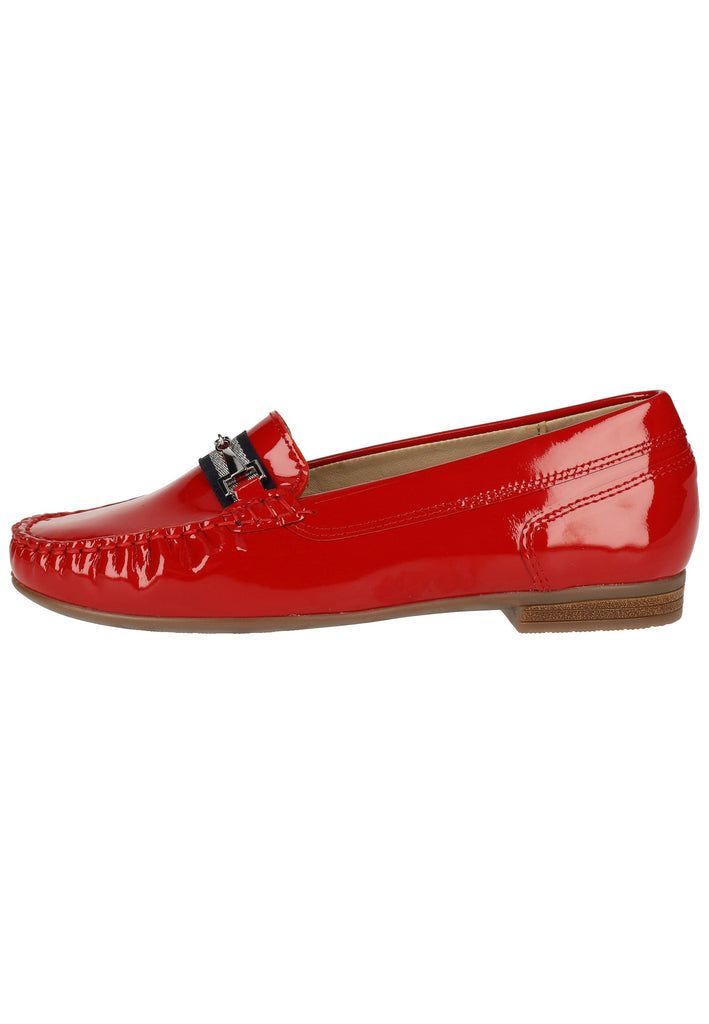 ara Slipper Leder Rot Lack
