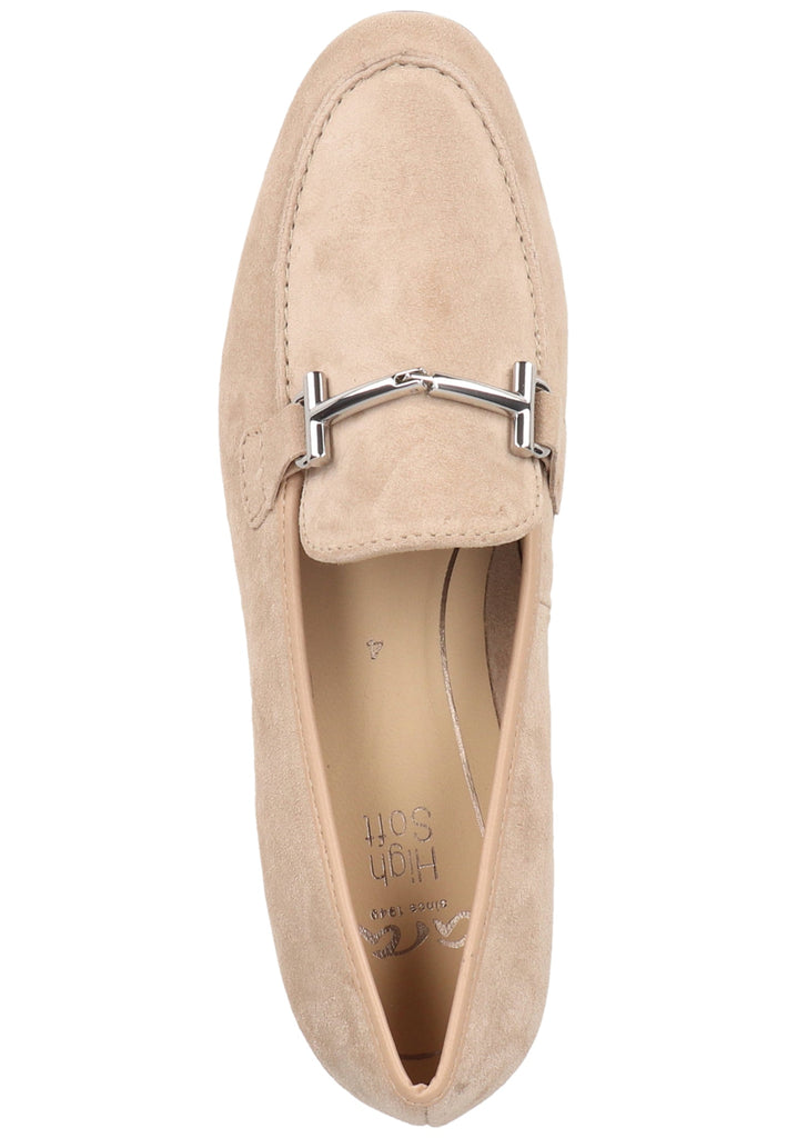 ara Slipper Leder Sand