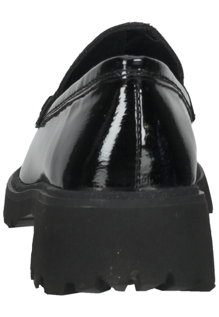 ara Slipper Leder Schwarz Lack