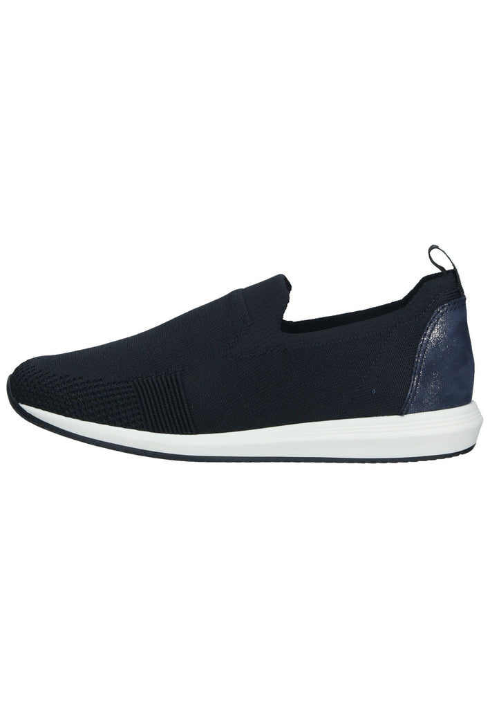 ara Slipper Lederimitat Dunkelblau