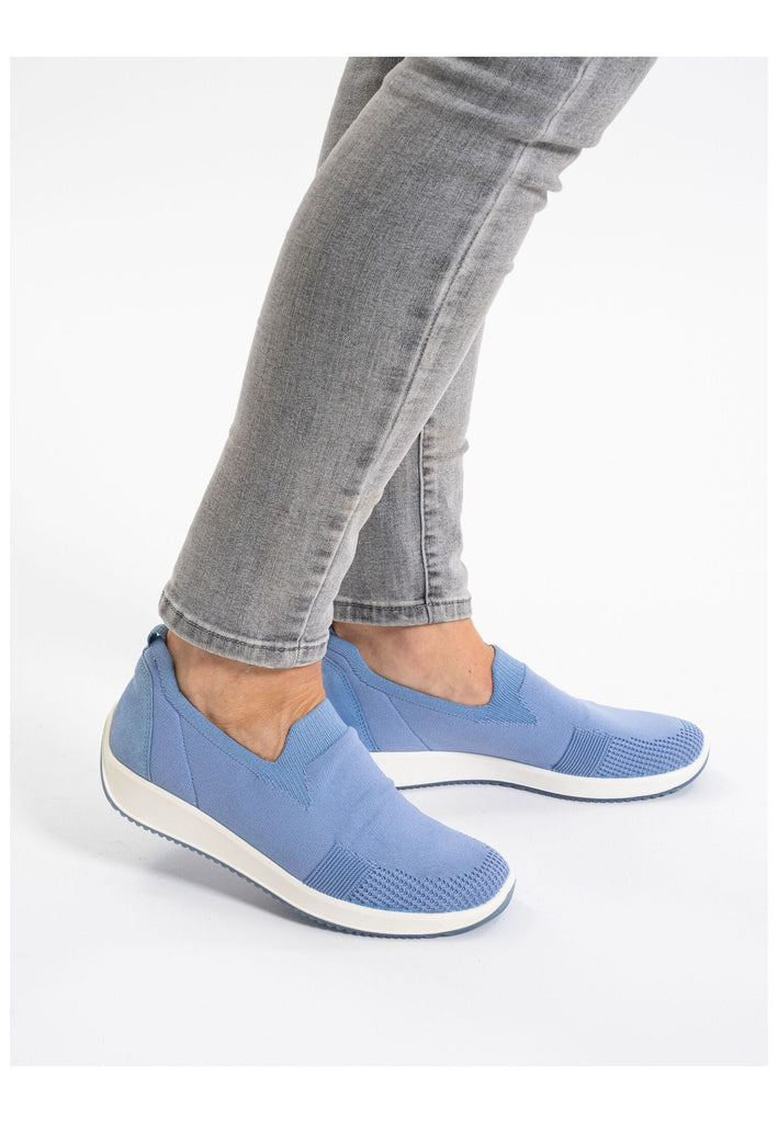 ara Slipper Textil Azur