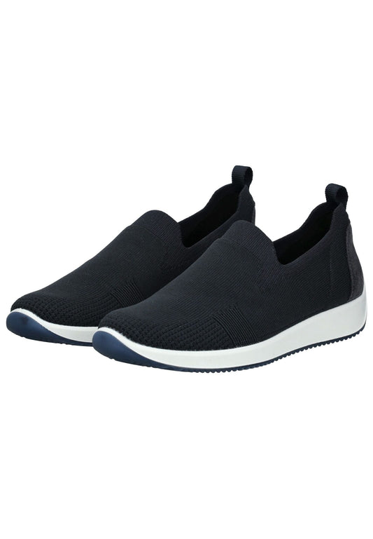ara Slipper Textil Dunkelblau