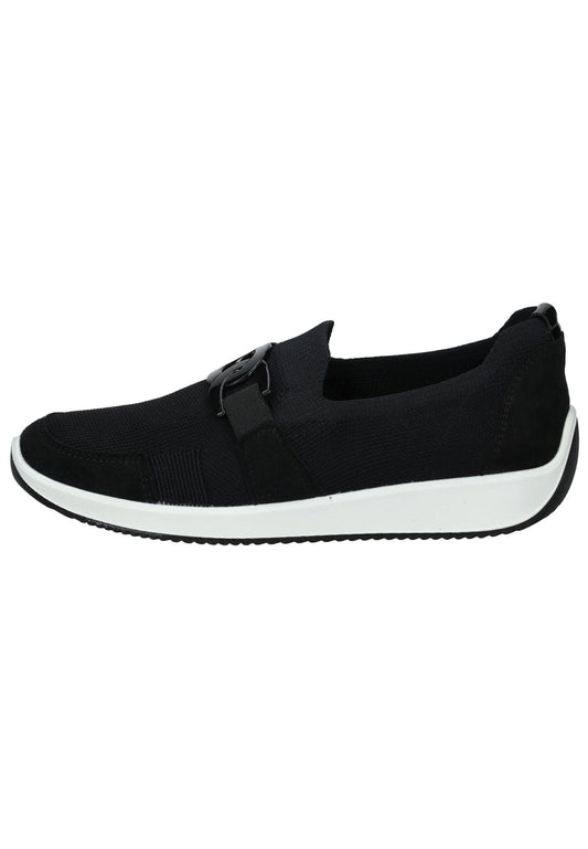 ara Slipper Textil Schwarz
