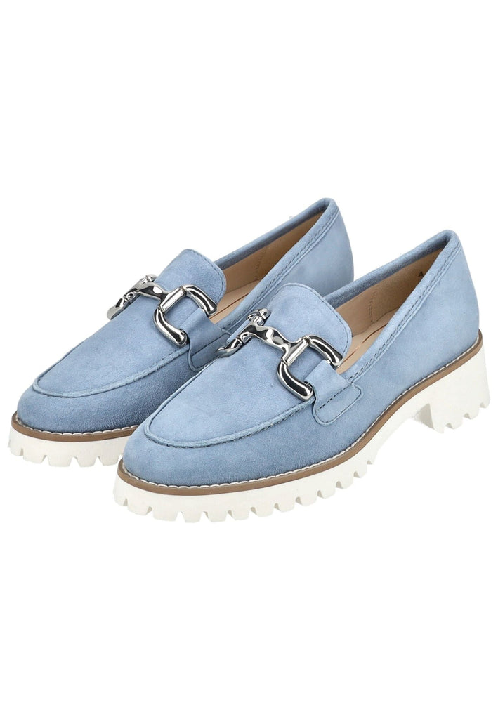 ara Slipper Veloursleder Dunkelblau