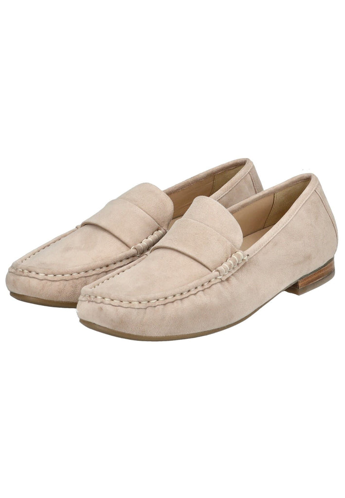ara Slipper Veloursleder Sand