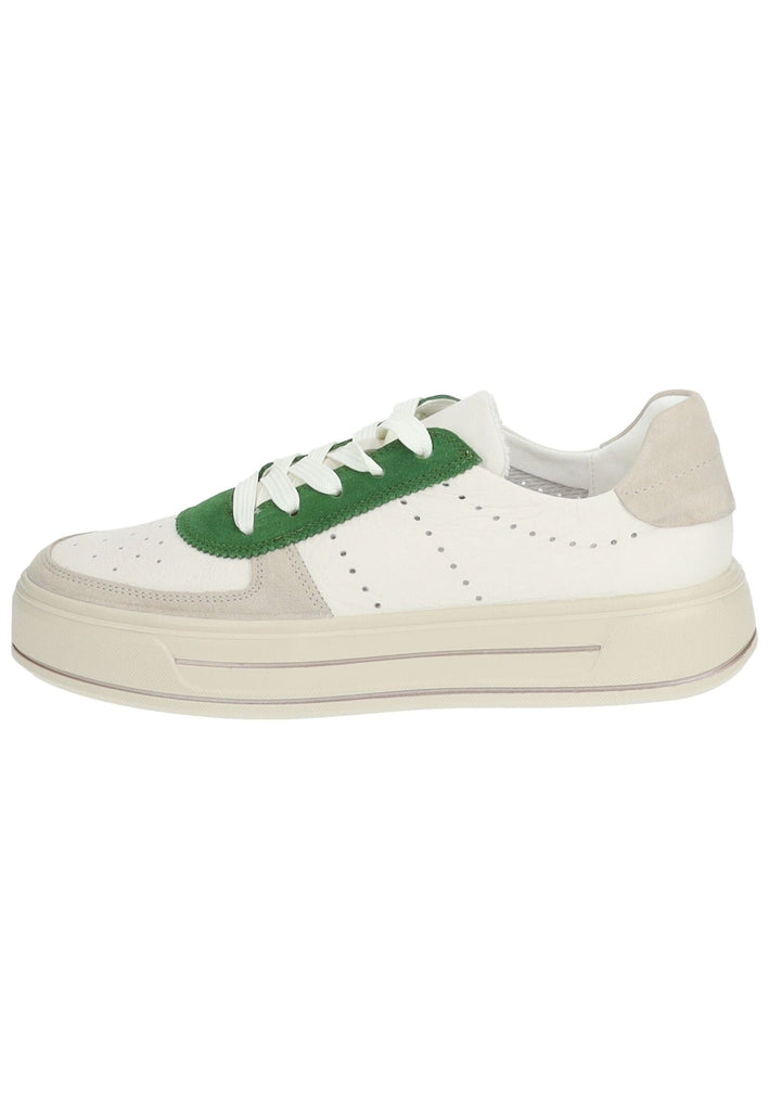 Sneaker ara Sneaker Leder Beige/Weiß
