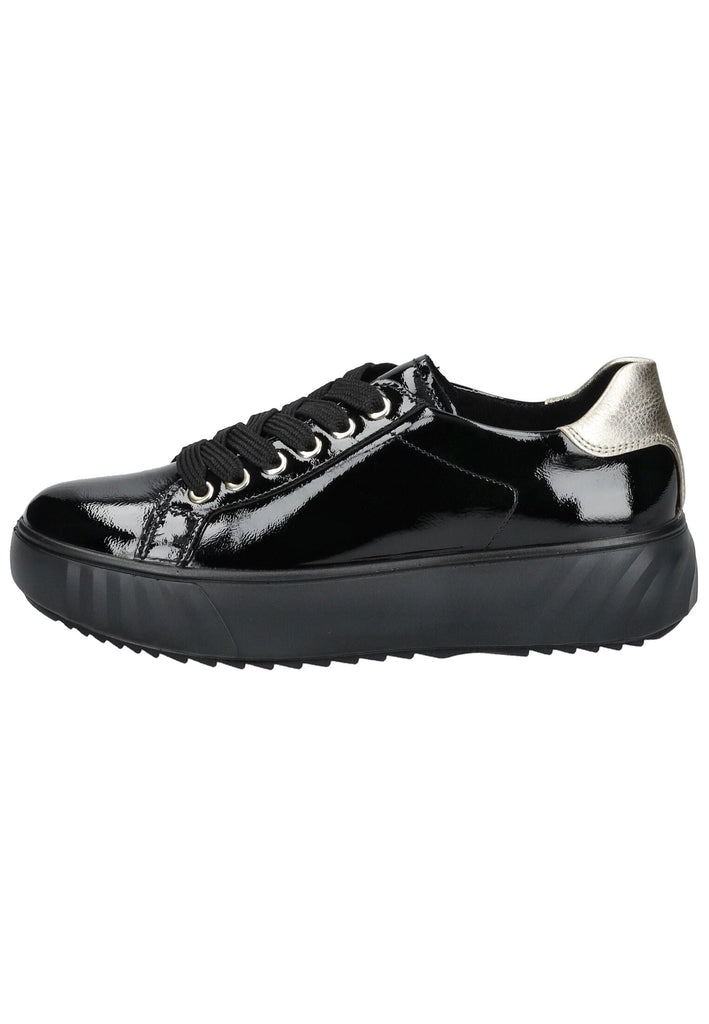 Sneaker ara Sneaker Leder Schwarz Lack