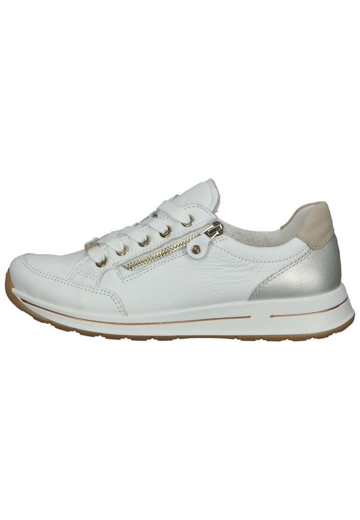 Sneaker ara Sneaker Leder Weiß/Gold