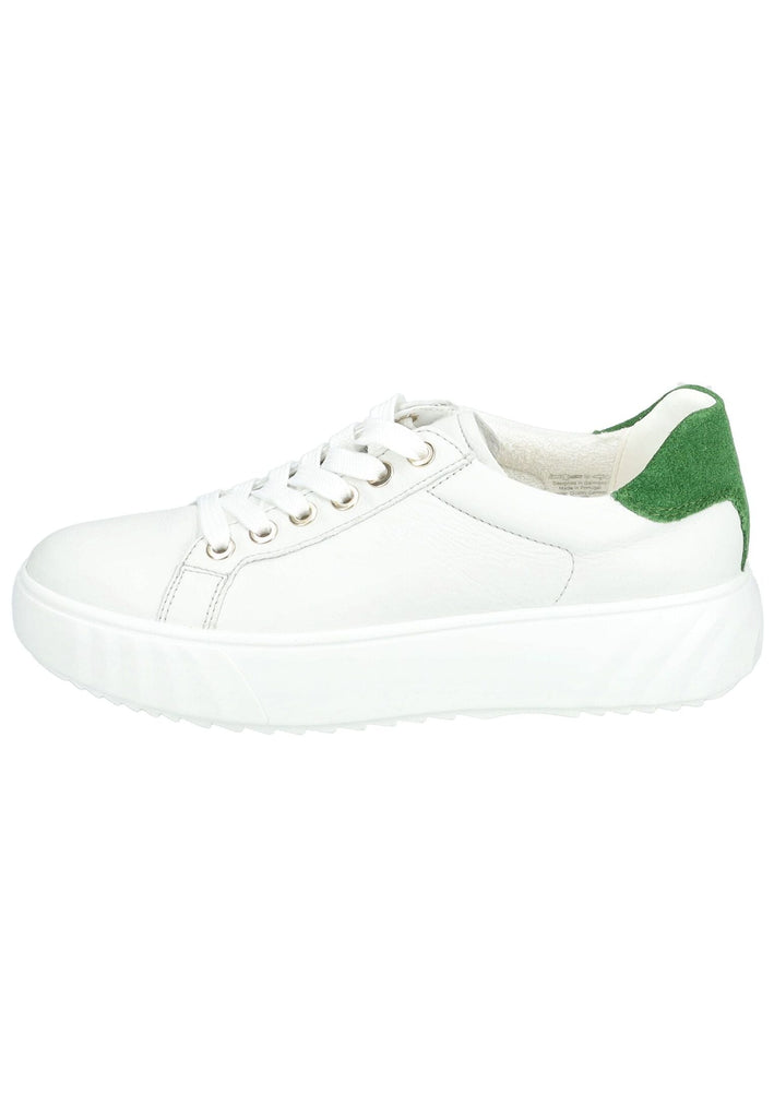 Sneaker ara Sneaker Leder Weiß Kombi