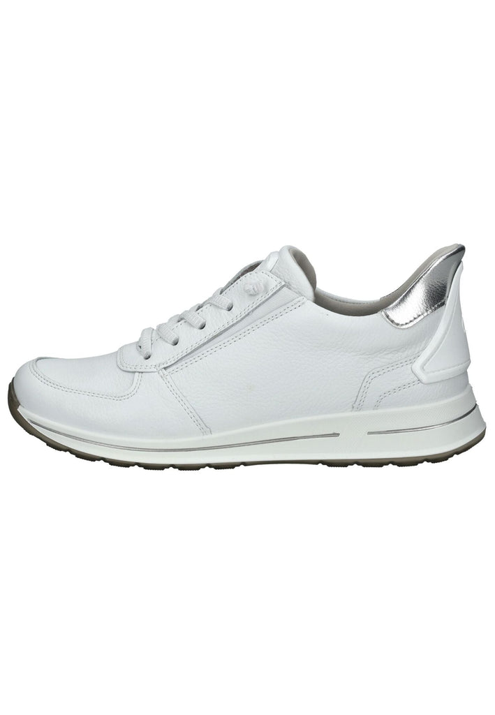 Sneaker ara Sneaker Leder Weiß/Silber