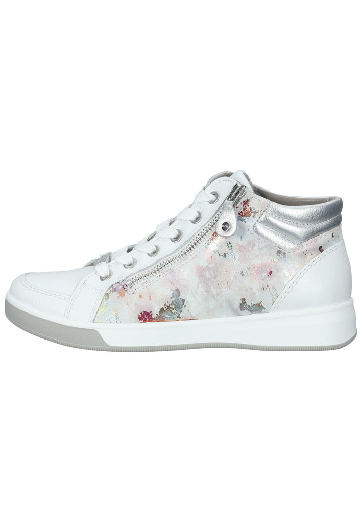 Sneaker ara Sneaker Leder Weiß/Silber