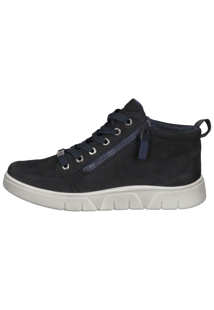 Sneaker ara Sneaker Veloursleder Blau