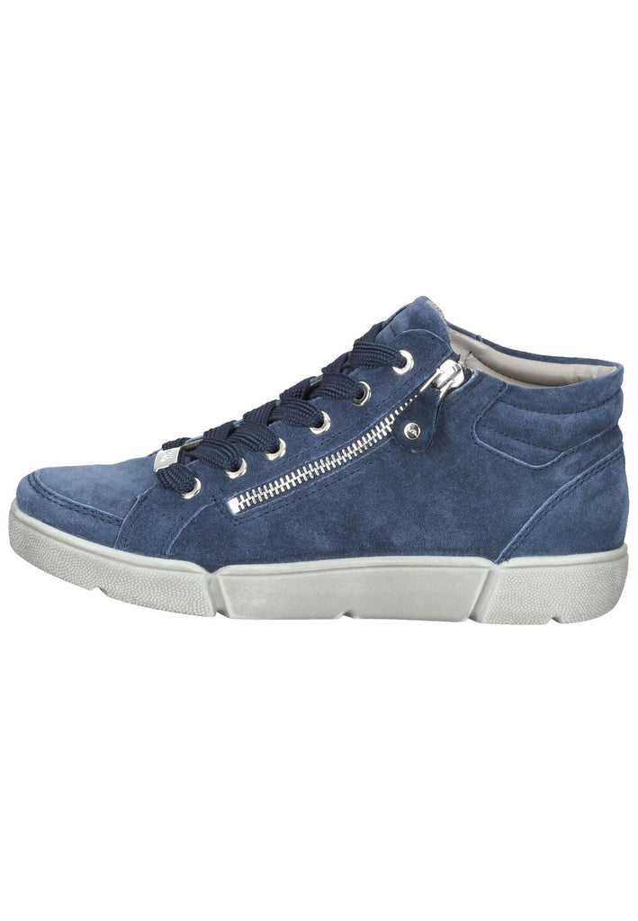 Sneaker ara Sneaker Veloursleder Dunkelblau