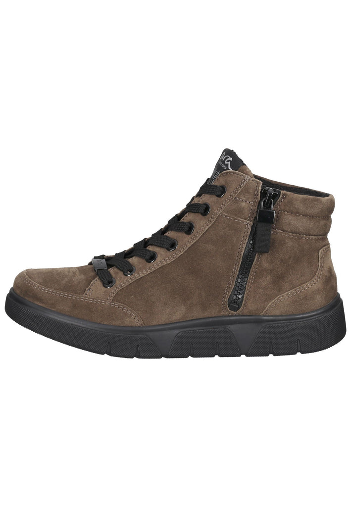 Sneaker ara Sneaker Veloursleder Dunkelgrün