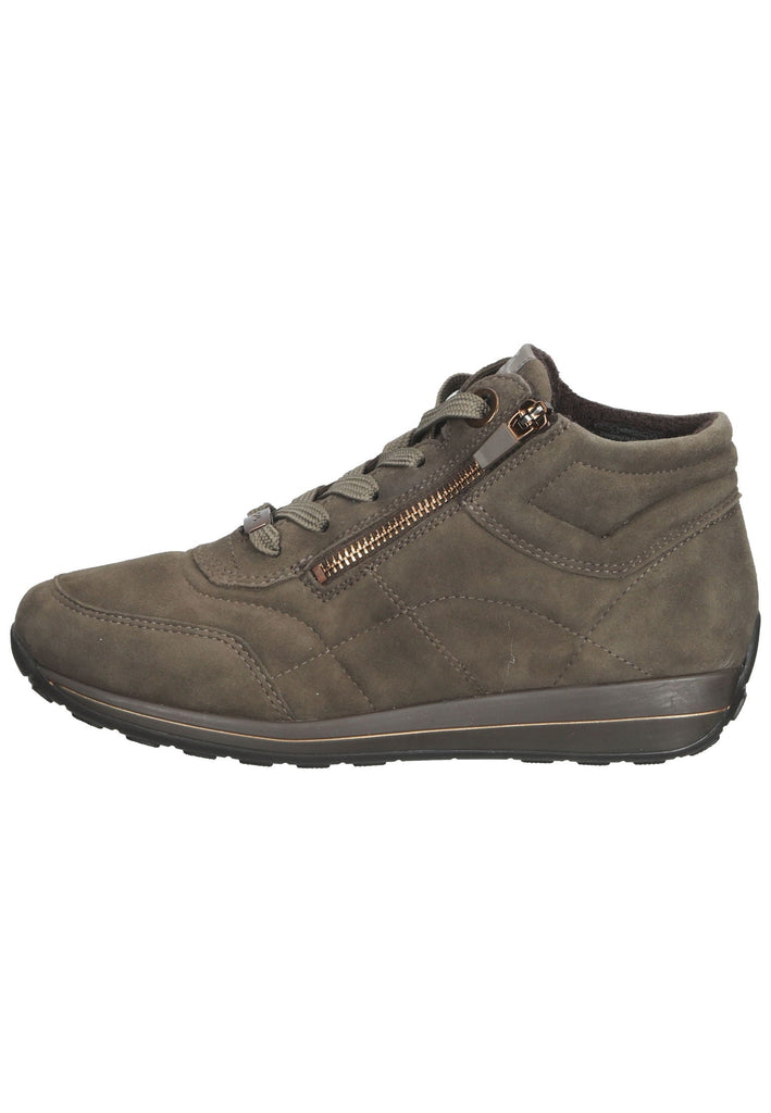 Sneaker ara Sneaker Veloursleder Dunkelgrün