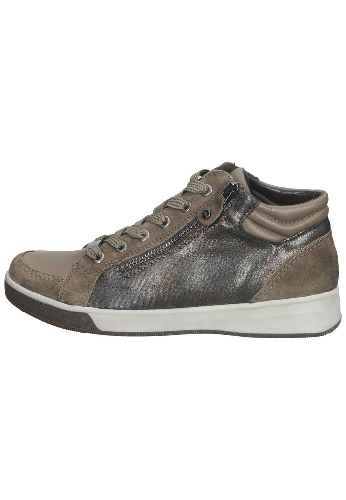 Sneaker ara Sneaker Veloursleder Dunkelgrün