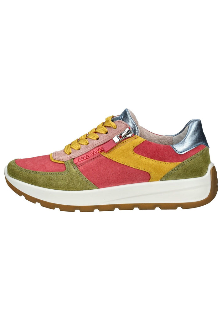 Sneaker ara Sneaker Veloursleder Grün