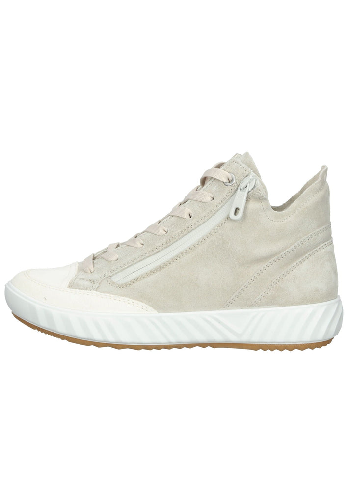 Sneaker ara Sneaker Veloursleder Hellgrau