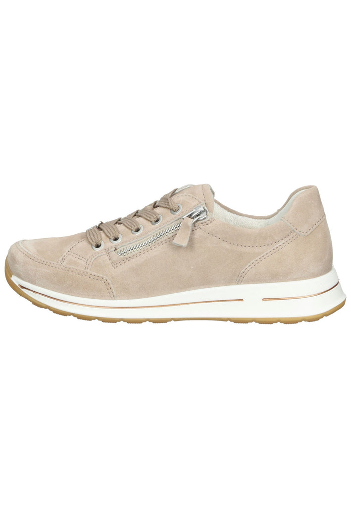 Sneaker ara Sneaker Veloursleder Sand