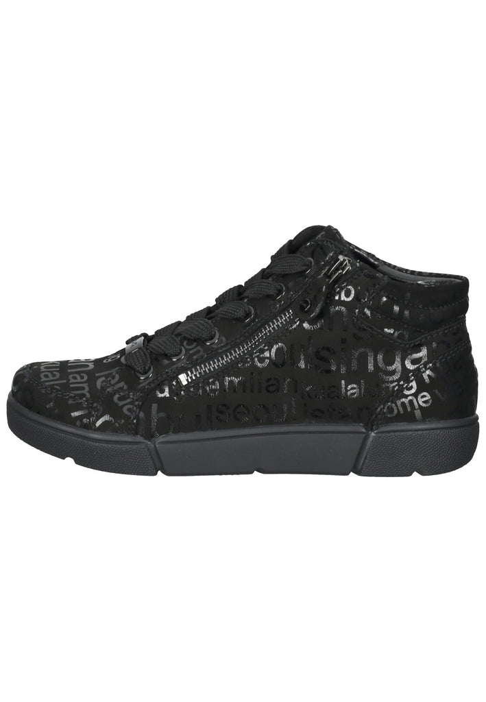 Sneaker ara Sneaker Veloursleder Schwarz