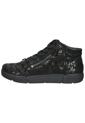 Sneaker ara Sneaker Veloursleder Schwarz