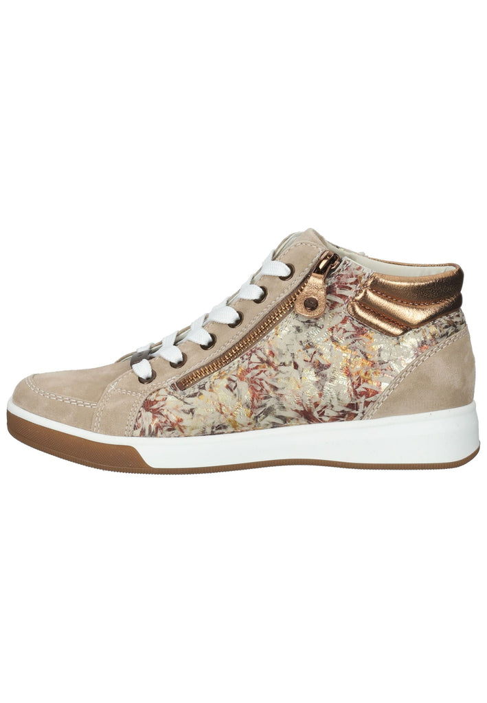 Sneaker ara Sneaker Veloursleder/Textil Sand