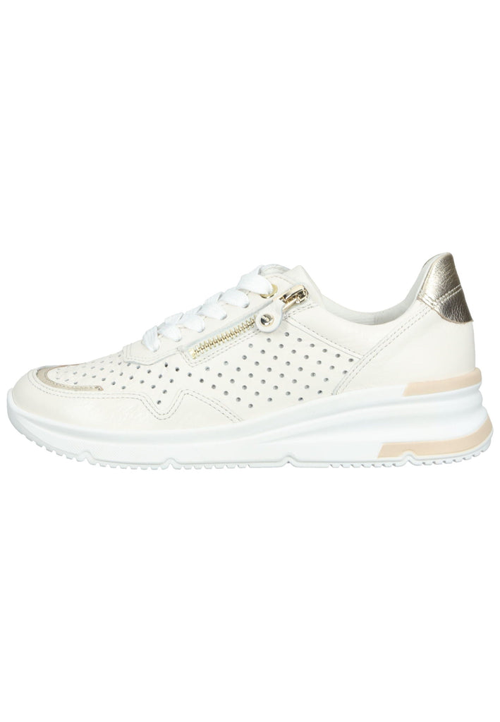 ara Sneaker Glattleder Cream