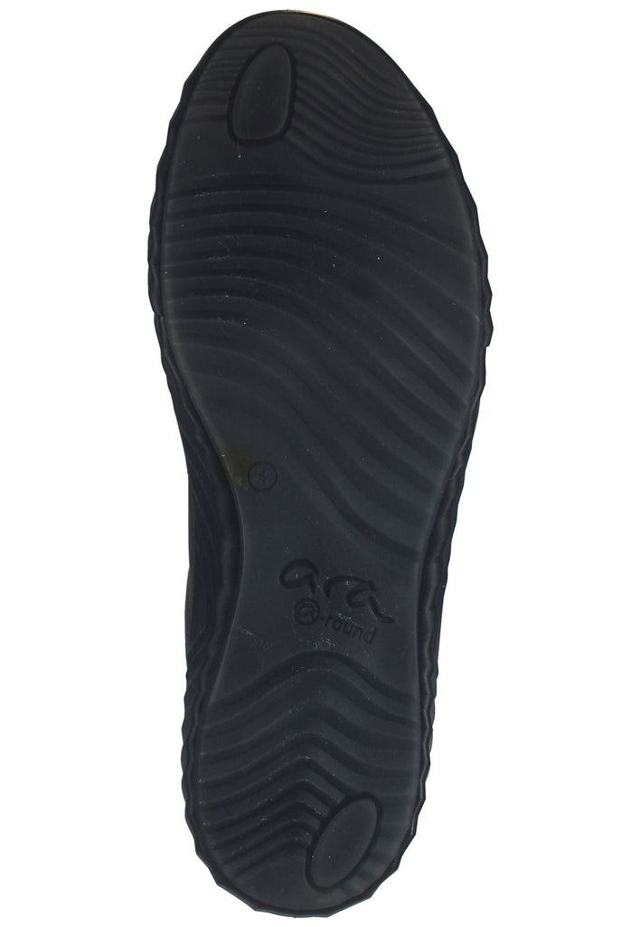 ara Sneaker Glattleder Schwarz