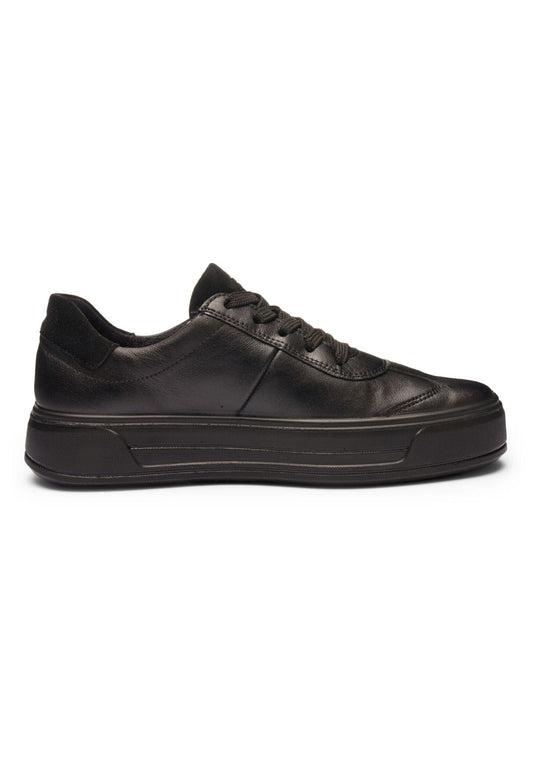 ara Sneaker Glattleder Schwarz Kombi