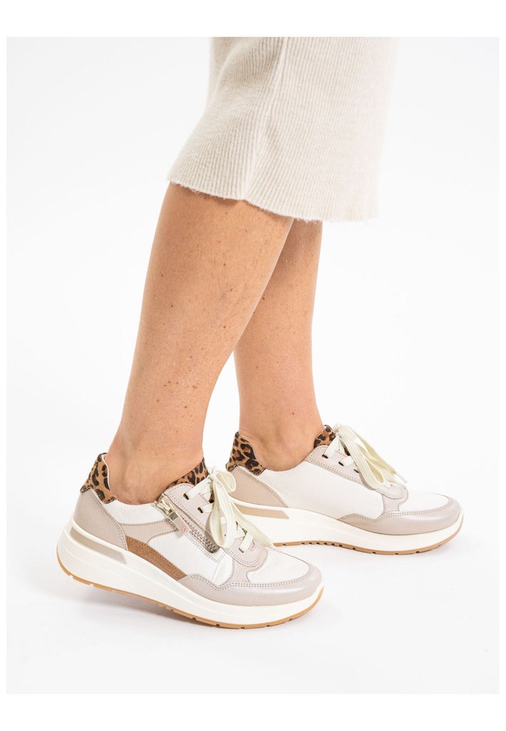 ara Sneaker Leder Beige