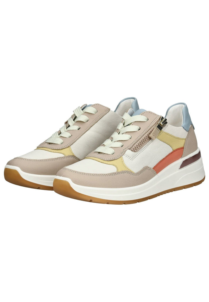 ara Sneaker Leder Beige/Offwhite