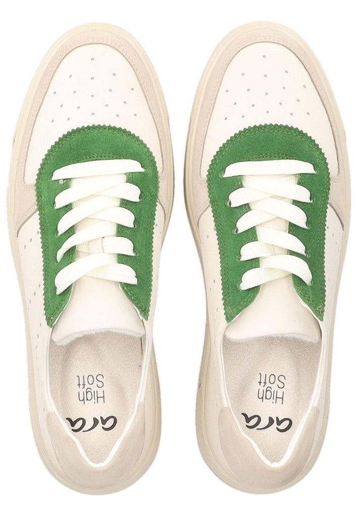 ara Sneaker Leder Beige/Weiß