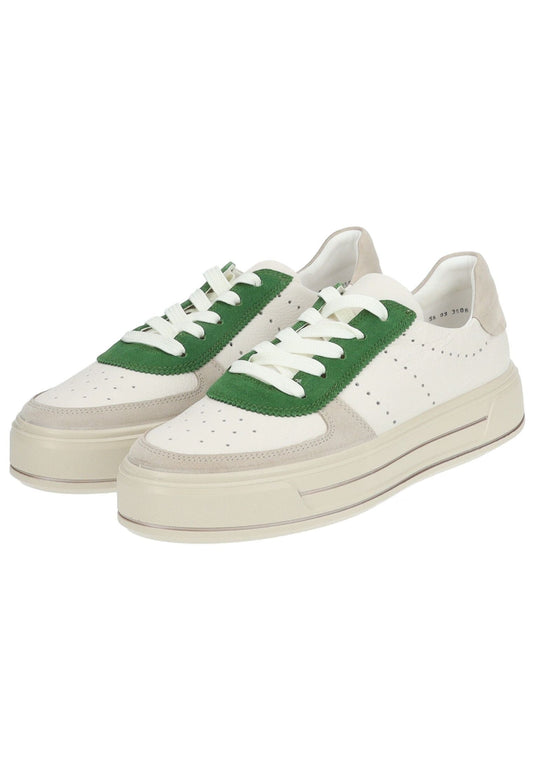 ara Sneaker Leder Beige/Weiß