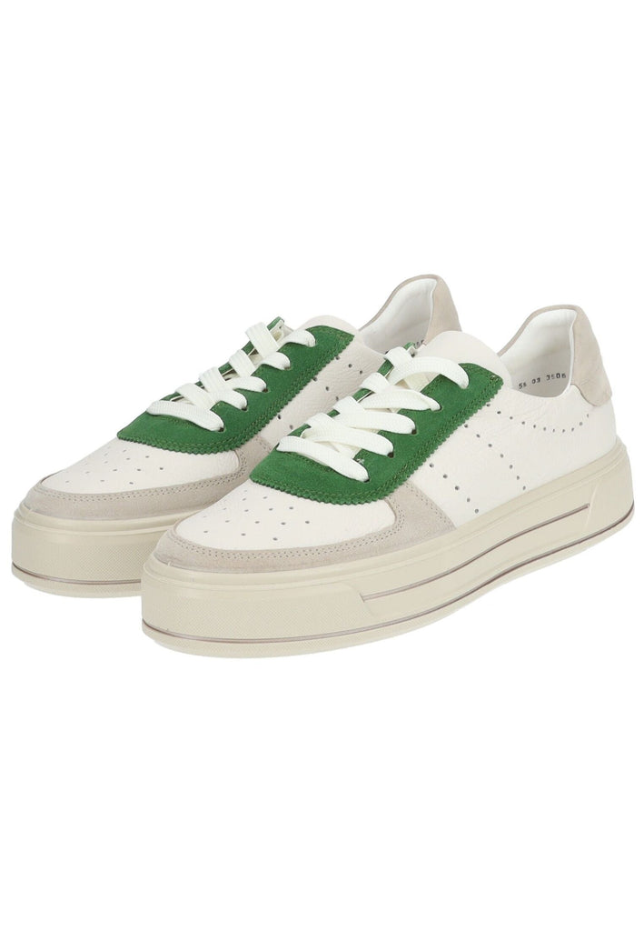 ara Sneaker Leder Beige/Weiß