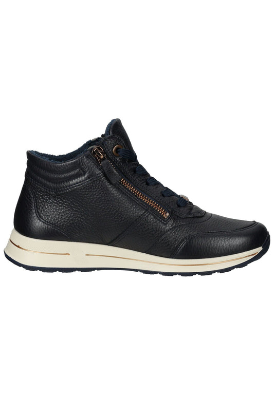 ara Sneaker Leder Blau
