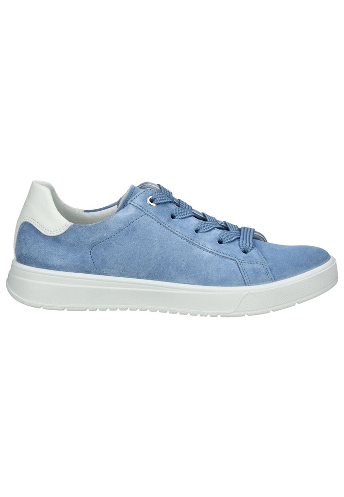ara Sneaker Leder Blau/Weiß