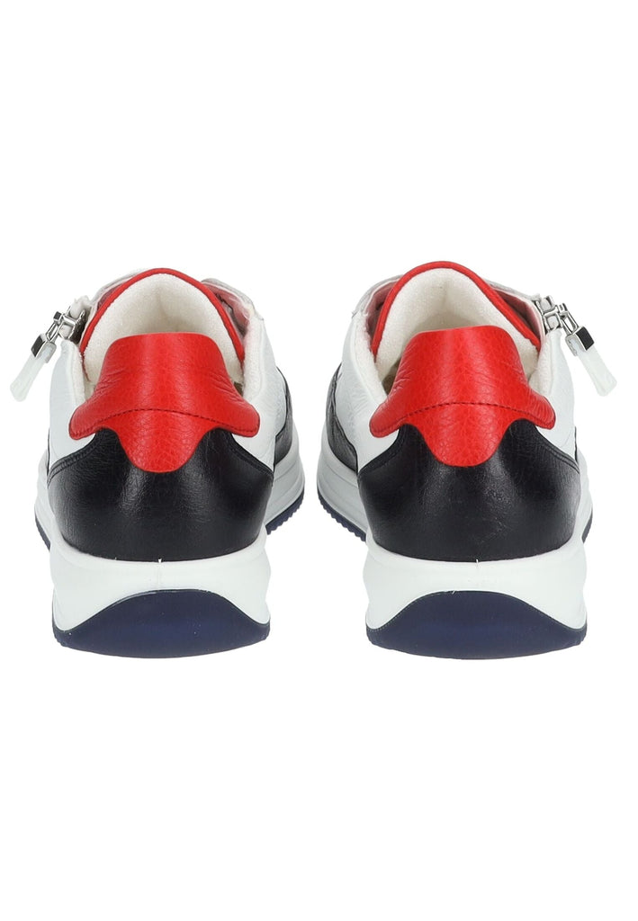 ara Sneaker Leder Blau/Weiß