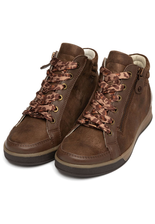 ara Sneaker Leder Dunkelbraun