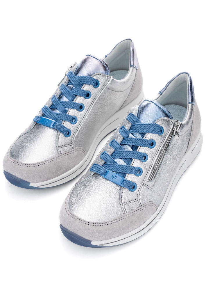 ara Sneaker Leder Grau