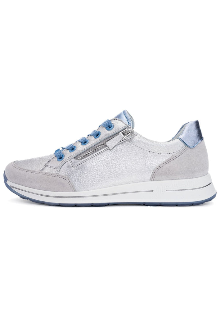 ara Sneaker Leder Grau